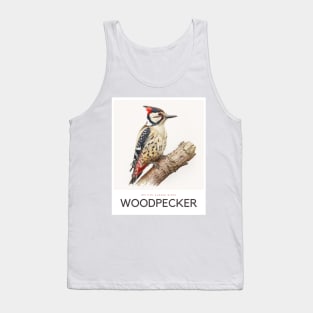 British Garden Birds: Woodpecker Tank Top